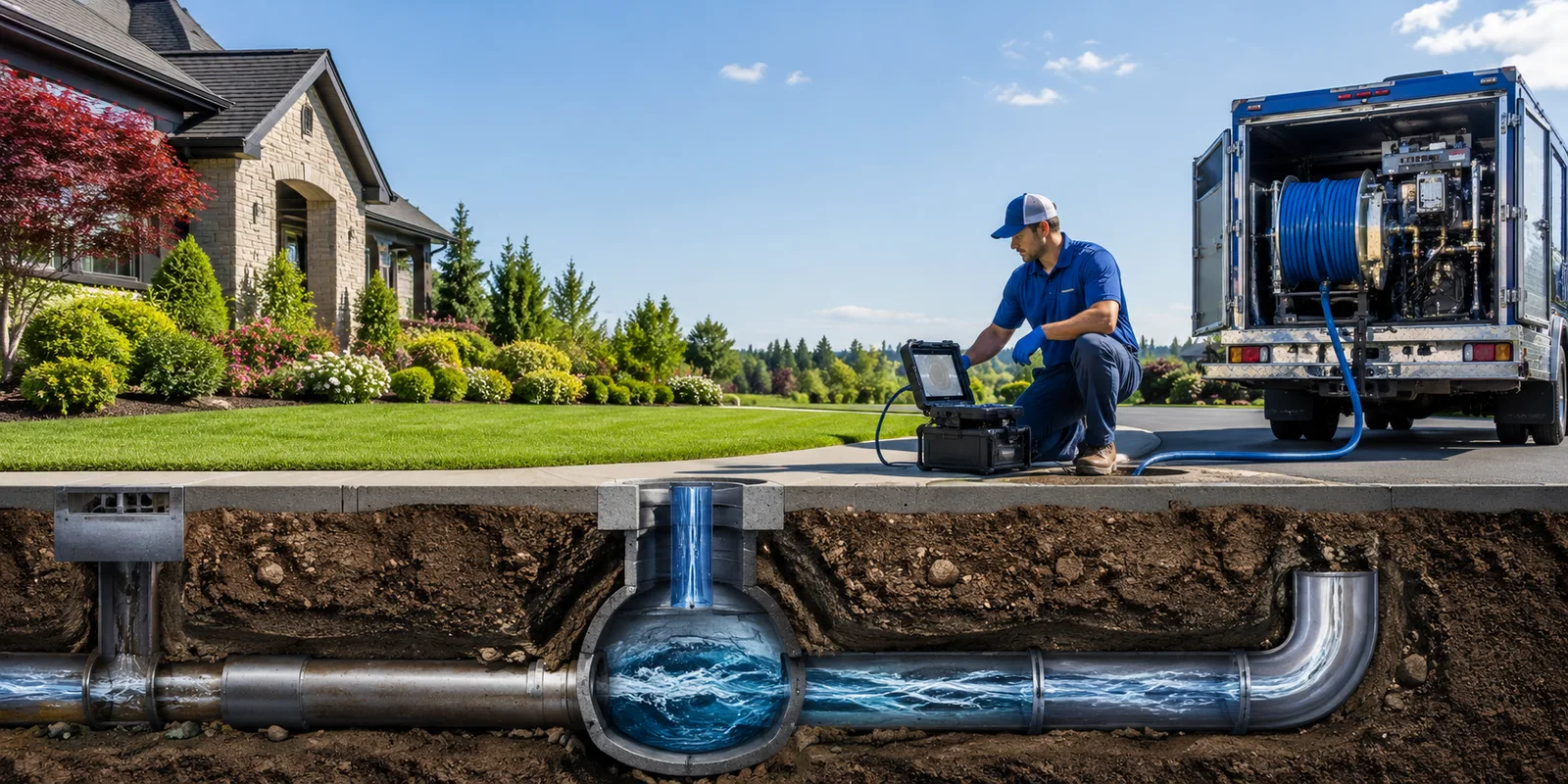 Drainage restoration information for Irvine, PA